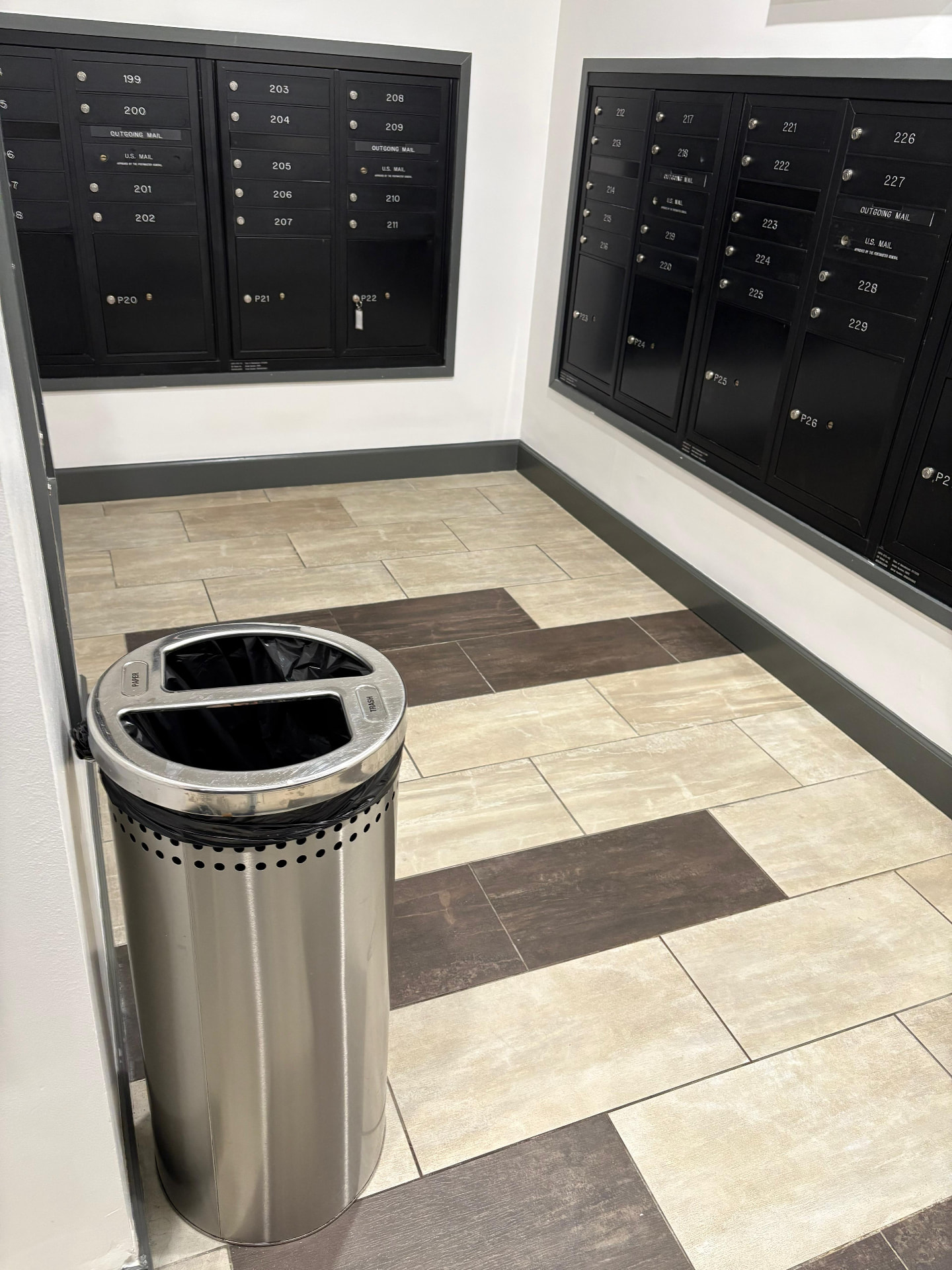 Mailrooms & Waste Rooms